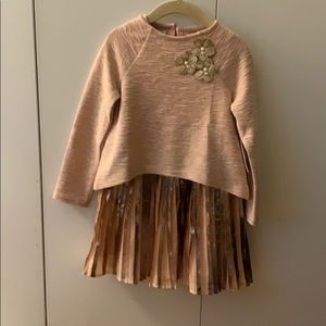 Pippa  & Julia Pink 2 Piece Dress & Sweater Size 4